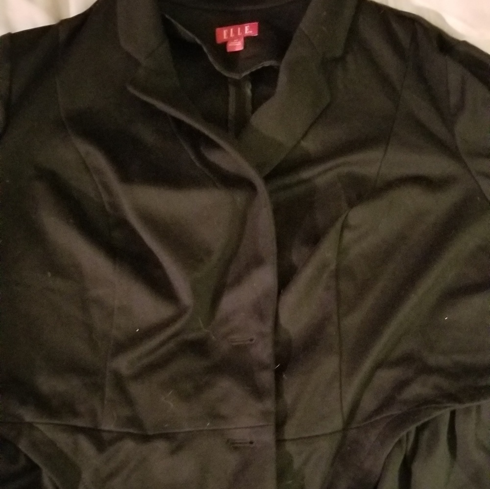 Black peplum jacket/blazer